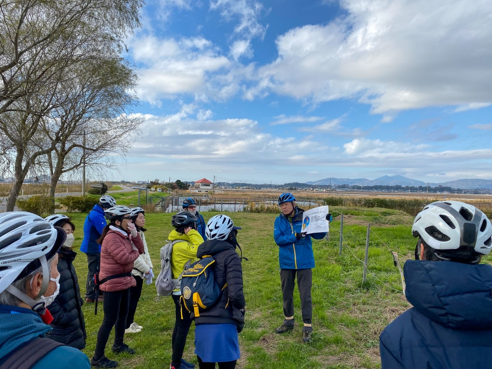 『ジオツアー「船と自転車で霞ヶ浦を楽しもう！」が開催されました！(12/3)3』の画像