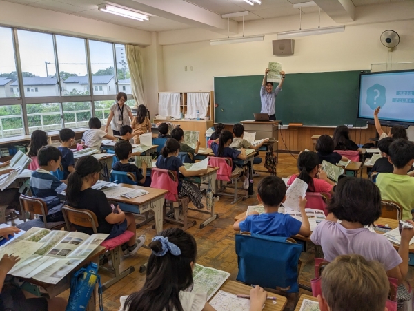 『並木小学校出前授業2』の画像